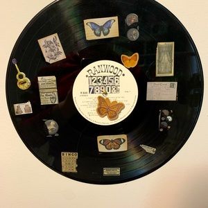 Handmade cafe vinyl